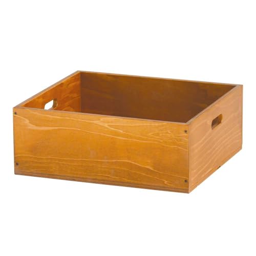 ヤマコー(Yamaco) HP 持ち手付 木箱 メープル仕上 (H150)