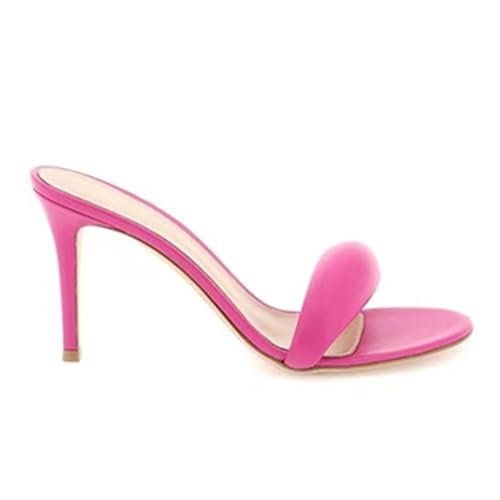 MILDSEVEN Women's Fashion High Heel Slippers, Large Size Sexy Sandals for Banquets, Parties And Catwalks3