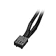 Cable Matters 2er-Pack 2-Wege 4-Pin PWM Kabel des Lüfterverteilers - 10 cm, Personal Computer