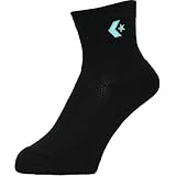 [コンバース] バスケ ソックス ニューミドルクッションソックス CB151052 ブラック×パステルグリーン