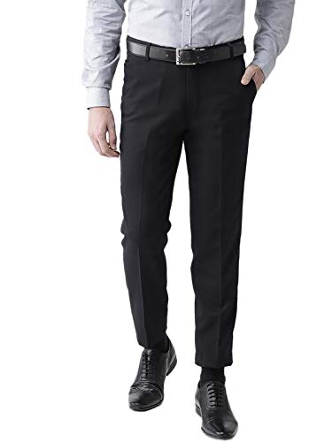 Richlook Men's Straight Fit Trousers 