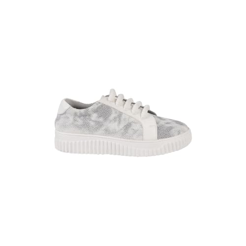 Image of Metro Women Synthetic Tie-Dye Lace-Up Casual Sneakers (31-643)