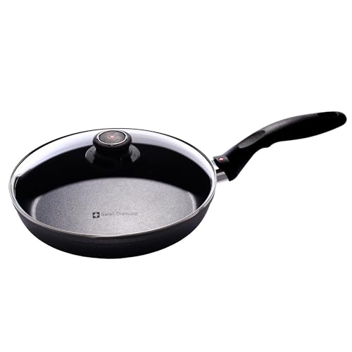 Swiss Diamond 9.5-Inch Frying Pan with Lid