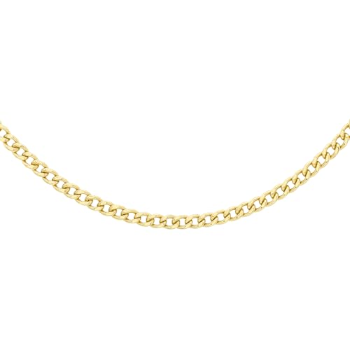 Bracelet en argent sterling plaqué or vermeil 1 mm 18,5 cm pour femme moderne