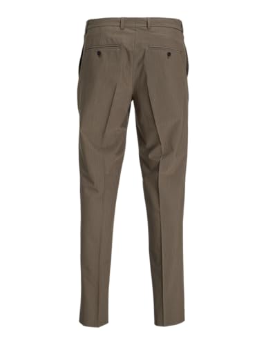 JACK&JONES Herren JPRBUSHWICK Harry Trouser Slim Anzughose, Greige/Checks:Slim FIT, 66 – Ansicht 2
