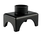 Robuster Flaschenachsenhebesattel für Wohnmobil- und Anhängerwartung, passend für runde oder quadratische Rohre der Größe für 5,1 cm, 7,6 cm und 10,2 cm mit verstärkter Stahlkonstruktion