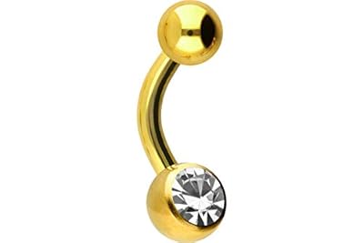 PIERCINGLINE Mujer Hombre Unisex Niños Grosor de la barra: 1,6 mm. Longitud de la barra: 6 mm. Cubic Zirconia | Ya disponible en tu tienda friki favorita! En mundofriki.es!