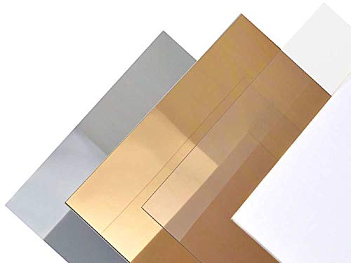 PIASTRA DI PLASTICA IN POLISTIROLO BIANCO 0,3 X 194 X 320 mm