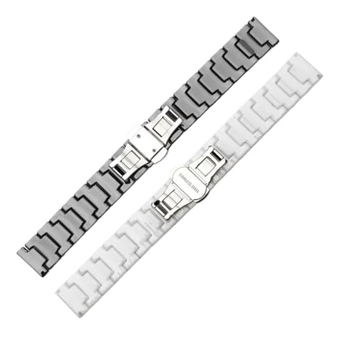 Bracelet montre céramique 20 mm idéal pour le bureau et les sorties chic