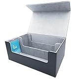 Mint Protect (ミントプロテクト) 公式 ダブル ストレージボックス マグネットローダー 収納 最大72枚収納 (ブラック) デッキケース 大容量