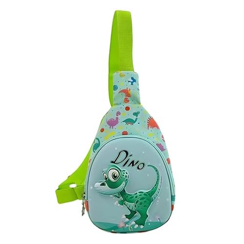 | Kids Chest Bag Cartoon Print Bag for Kids One Side Shoulder Bag, Cross Body Bag for Kids, Travel Chest Bag, Sling Bag, Crossbody Chest Sling Bag, Gift for Boys Girls - CB44-image-4
