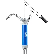 Orion Motor Tech Lever Action Barrel Pump, Heavy Duty Barrel Hand Pump with Telescoping Suction Tube Fits 15 to 55 Gallon Drums Transferring Heating Oil, Motor Oil, Transmission Fluid