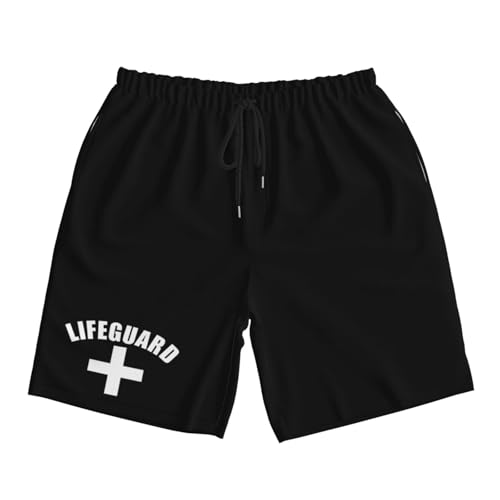 Lifeguard Cross Men's Quick-Dry Board Shorts 7