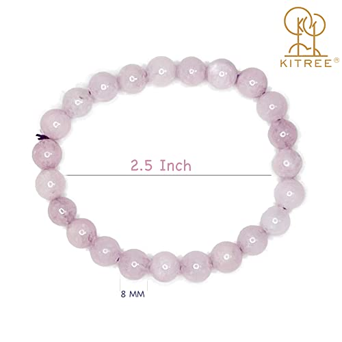Image of HEALING AND SEMI-PRECIOUS CRYSTAL STONE BRACELET 8 MM ROUND FOR FENSHUI