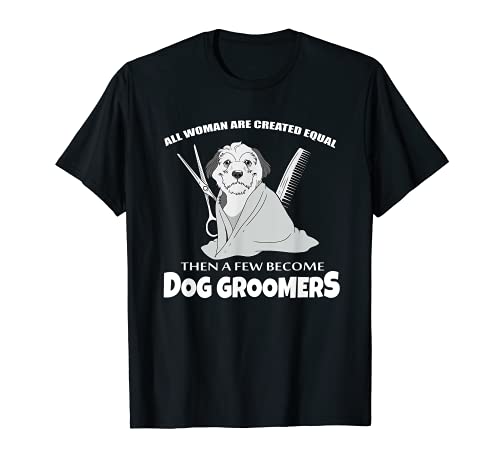 Hundepflege, mobiles Fellpflege-Geschenk T-Shirt