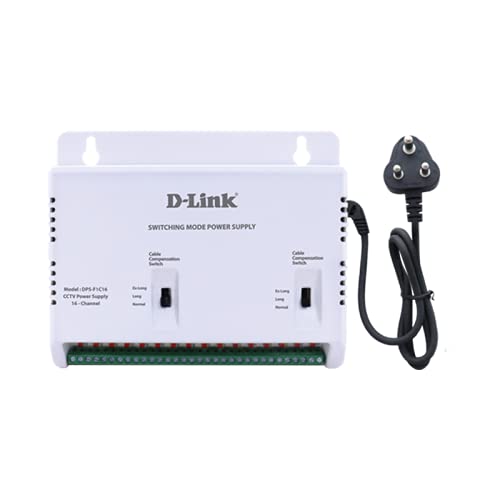 Amazon.in Buy D Link Power Supply 16 Channel for CCTV Warranty 2