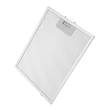 KONTONTY Filtro De Grasa Para Campana Extractora Europea De Aluminio 5 Capas 32x26x0,9 Cm, Filtro Ventilación Resistente Para Cocina Doméstica, Paquete 1 Unidad, Uso Prolongado