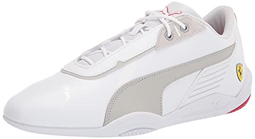 Puma Unisex Ferrari R-Cat Machina Sneaker, White-Gray Viol, 11.5 US Men