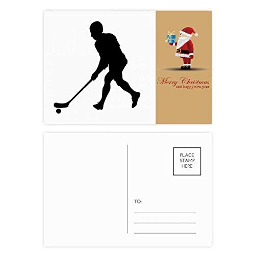 Cartes postales sportives hockey et running, le cadeau idéal pour Noël