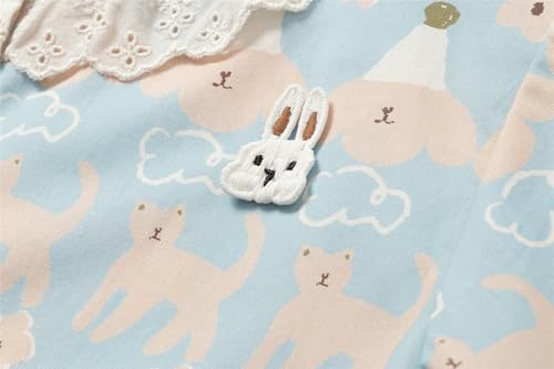 Mud Kingdom Girls Pajamas Set Long Sleeve Top and Bottom Kids Sleepwear Set 2-Piece Homewear4