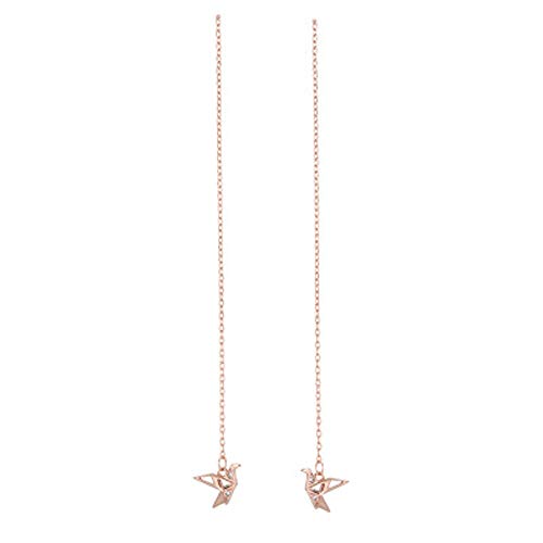 Origami - Orecchini pendenti in argento Sterling