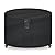 SUPERHOLD Fire Pit Cover Round- Waterproof Firepit Covers Round (36Dia x 24H inches, Black) Outdoor Fireplace Cover Weatherproof and Non Fading