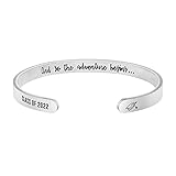 Joycuff Graduation Gift for Women Retirement New Adventure Jewelry Cuff Bracelet (Class of 2022-And...