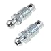 GFDKGKJ Brake Bleed Screws Set of 2 Front or Rear Pair for Chevy for Camaro 1970-1980 for Caprice 1970-1973 for C20 Suburban 1970-1978 for C30 1975-1978 & Pickup 1970-1974, adapt to your car
