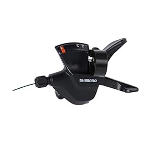 Shimano SL-M315 3-Fach Schalthebel Schwarz