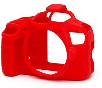 IJJA Camera Silicone Protective Camera Case Cover Compatible with Canon 1300D Red-image-8