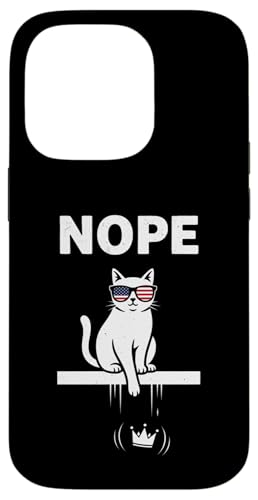 Resist Statue Liberty Cat Equality Retro Edgy Subtle Protest �X�}�z�P�[�X iPhone 14 Pro �p