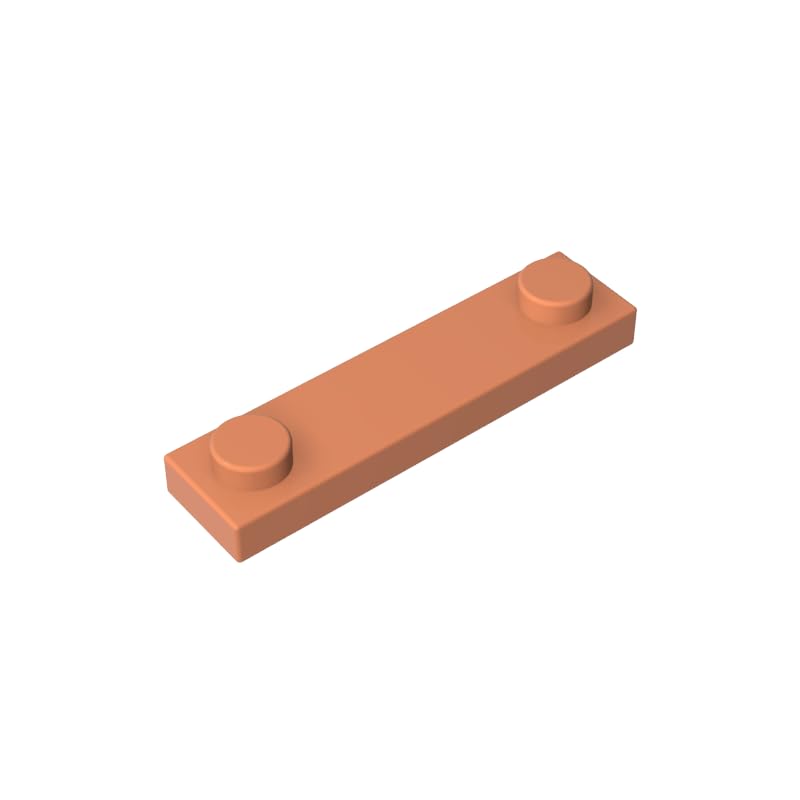 XYEIUGO 92593 Foundation Plate Special 1x4 with 2 Studs, 50 PCS