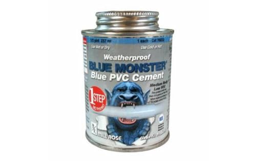 Millrose 76030contact-cementsPVC Cement Fast Set, one-Step Cement, no Primer Required, Eco-Friendly - Low VOC by Mill-Rose - Image 5
