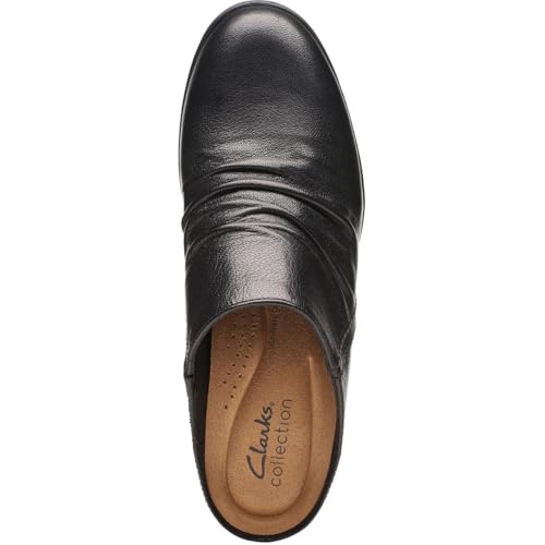 Clarks Emily 2 Ketra für Damen, Schwarz Leder, 7.5 Narrow – Ansicht 2