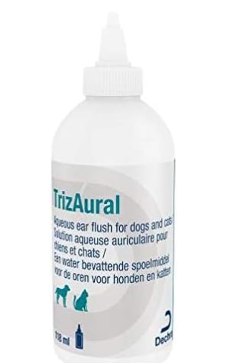 Trizaural Ear Flush for Dogs and Cats 118ML