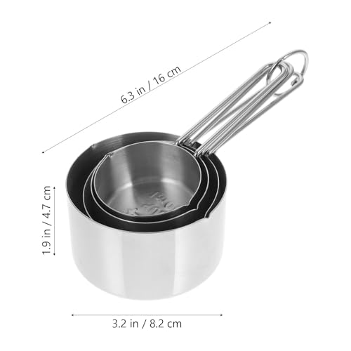 Juego de cucharas medidoras Luxshiny para recetas del hogar 3