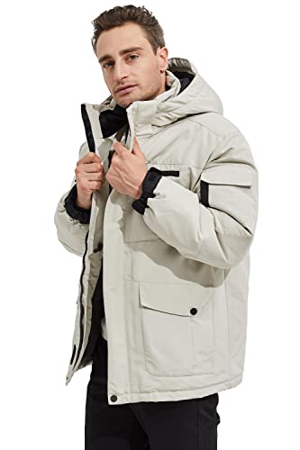 Orolay Men's Warm Parka Jacket Anorak Winter Coat with Detachable Hood4