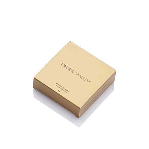 FACES CANADA Weightless Matte Finish Compact Powder - Ivory, 9 g | Non Oily Matte Look | Evens Out Complexion | Hides Imperfections | Blends... - Image 4