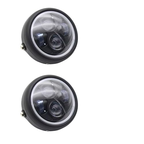 Ampoules phare moto LED 6.5 pouces DRL feux avant Sportster