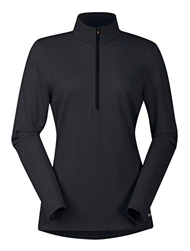 Kerrits Women's Ice Fil Lite Long Sleeve Shirt – Cooling Sun Protection Shirt for Horse Riding, Golf, Hiking