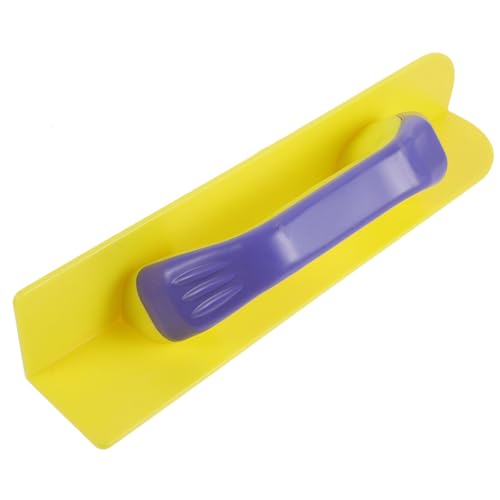 Sosoport Llana de Albañilería de Plástico para Esquinas Interiores Herramienta Resistente para Acabado de Cemento Espátula de Construcción Ligera para Bricolaje y Trabajo Profesional