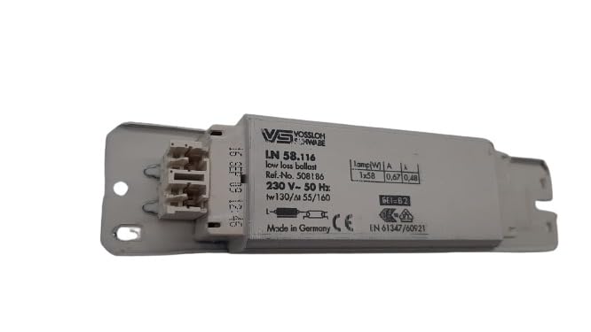 Ballast Vossloh Schwabe LN 58.116 230V 50Hz Référence 9041007 - Occasion Très Bon état