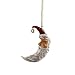 Jim Shore Heartwood Creek Santa Moon Stone Resin Hanging Ornament, 3.75”