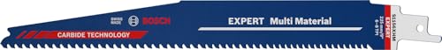 Bosch Professional 3x Lame per Seghe Universali Expert `Multi Material` S 1156 XHM per Ghisa, Lunghezza 225 mm, Accessorio Sega Universale