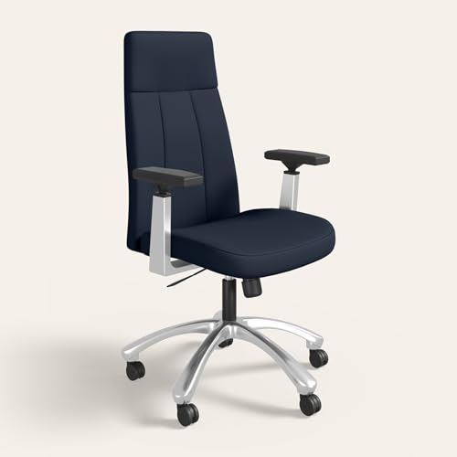 Image of Interio by Godrej Thrill Executive Full Back Leatherette Executive Chair