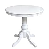 Artigiani Veneti Riuniti Made in Italy Mesa Redonda de salón con Pata Central, diámetro 80 cm