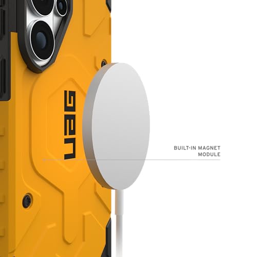 Image of Urban Armor Gear UAG Designed for Galaxy S26 Ultra 5G Case, Pathfinder - Compatible with Magnetic Charging Armor Shell Impact-Resistant Rugged Military Drop Tested Protective Cover - Heritage Yellow