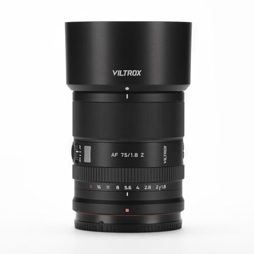 VILTROX AF 75mm F1.8 EVO ブラック [ニコンZ用]