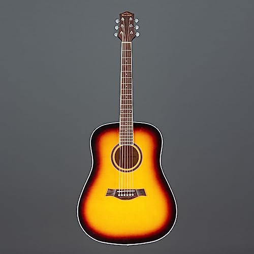 Red Hill WGS-1 SB Starter Kit – Guitare Acoustique - Les Beatles, Paul McCartney, John Lennon, RIngo Starr, George Harrison Red Hill WGS-1 SB Starter Kit - Guitare Acoustique – Image 3