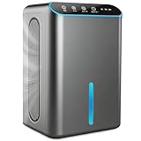 【2026最新進化 除湿量アップ!】除湿機 小型 除湿器 強力除湿 2.5L大容量タンク 1L/日除湿量 マイナスイオン機能付き 集塵フィルター 【鉄筋15畳 /木造７畳】空気清浄機 衣類乾燥 湿気/梅雨対策 結露/カビ防止 任せモード 満水自動OFF 切タイマー機能 小型 じょしつき コンパクト 7色ライト 静音 省エネ 人気 脱衣所/台所/押入れ/トイレ/クローゼット グレー